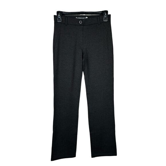 Betabrand Pants - Betabrand Petite X-Small Classic Dress Straight Pants Yoga Ponte Pull-On Gray